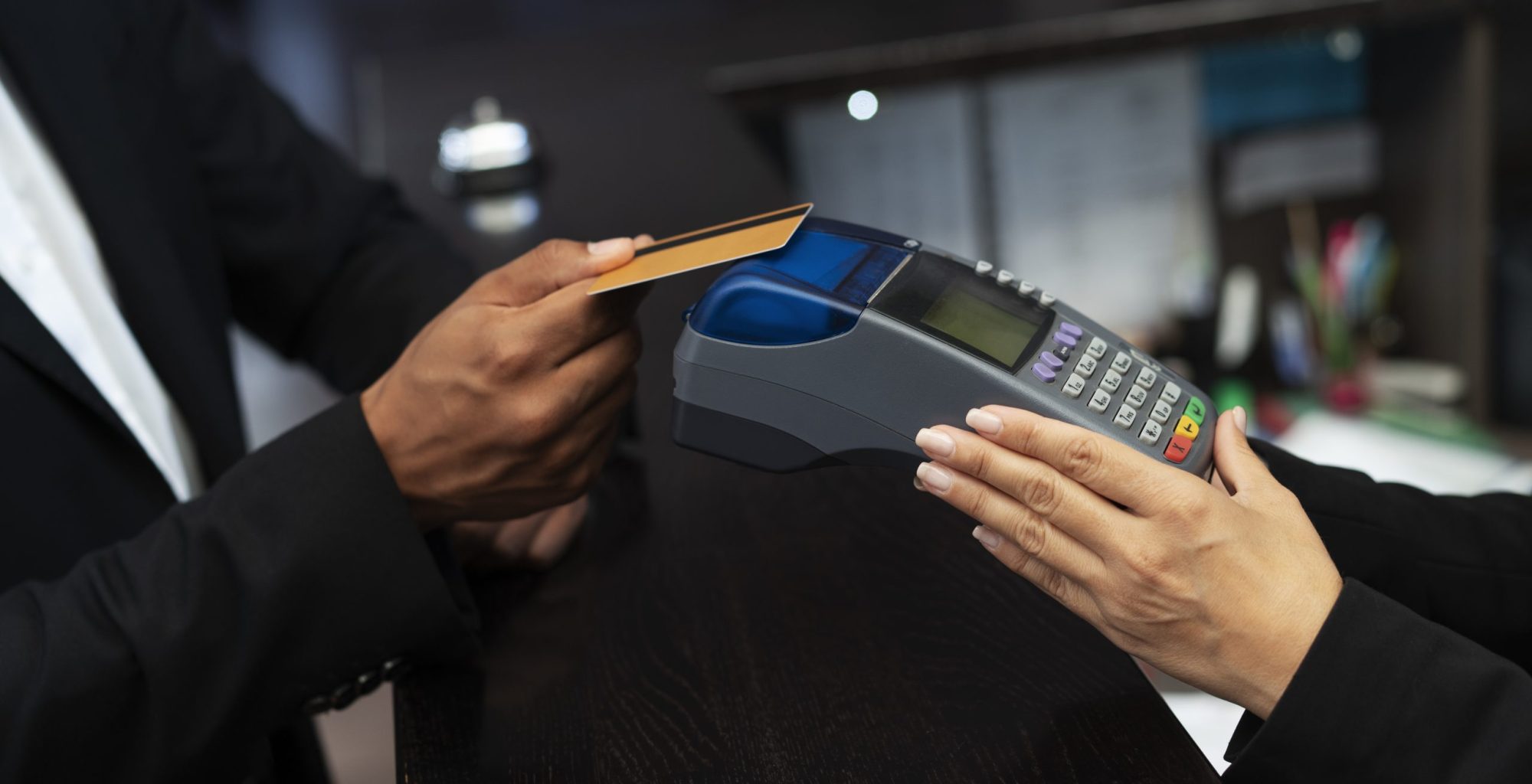 receptionist-elegant-suit-work-with-customer